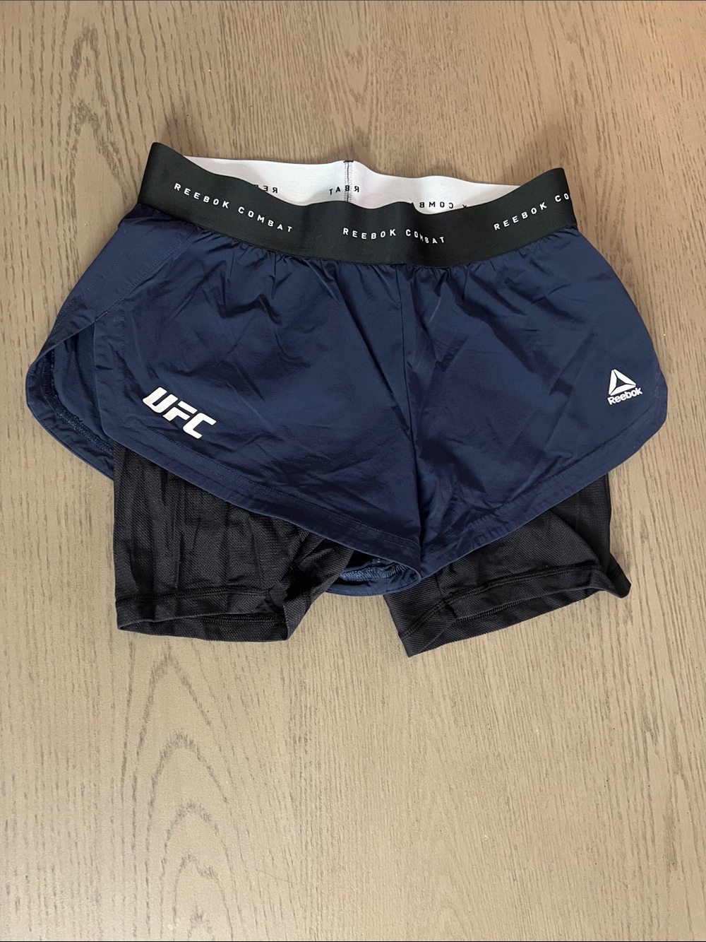 REEBOK Women's UFC Fight Week Kickboxing Shorts.
